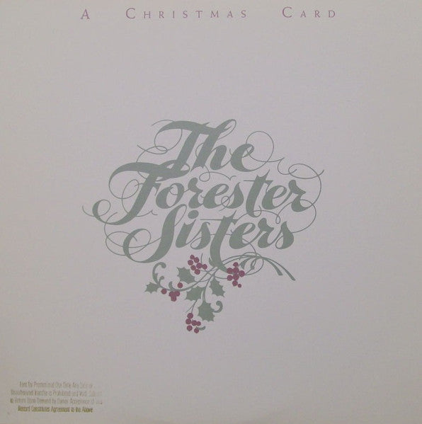 Forester Sisters, The - A Christmas Card - 1987