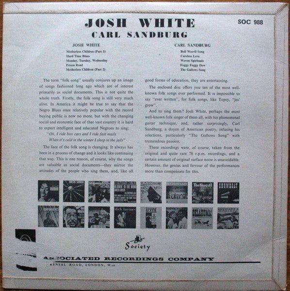Josh White and Carl Sandburg - Josh White And Carl Sandburg 1965 - Quarantunes