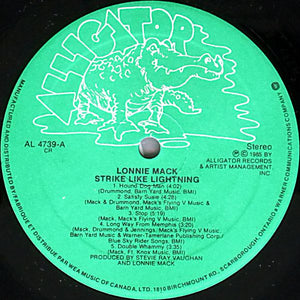 Lonnie Mack - Strike Like Lightning - 1985