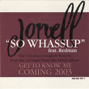 Jonell - So Whassup / Don't Stop