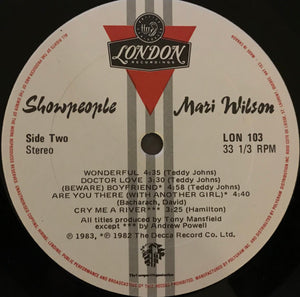 Mari Wilson - Showpeople - 1983