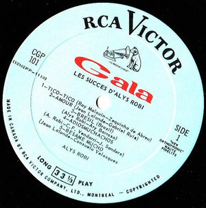 Alys Robi - Les Succès D'Alys Robi - 1961