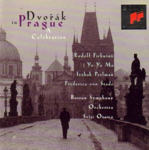 Antonín Dvořák, Rudolf Firkušný, Yo-Yo Ma, Itzhak Perlman, Frederica von Stade, Boston Symphony Orchestra, Seiji Ozawa - Dvořák In Prague (A Celebration) (CD) - 1994