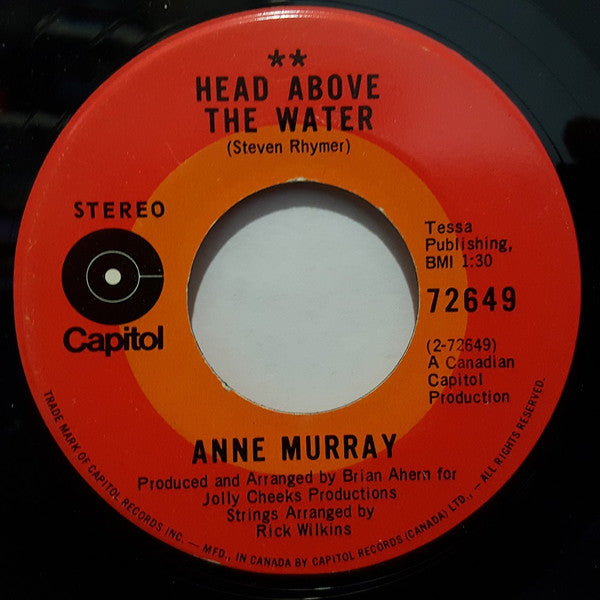 Anne Murray - Talk It Over In The Morning / Head Above The Water - 1971