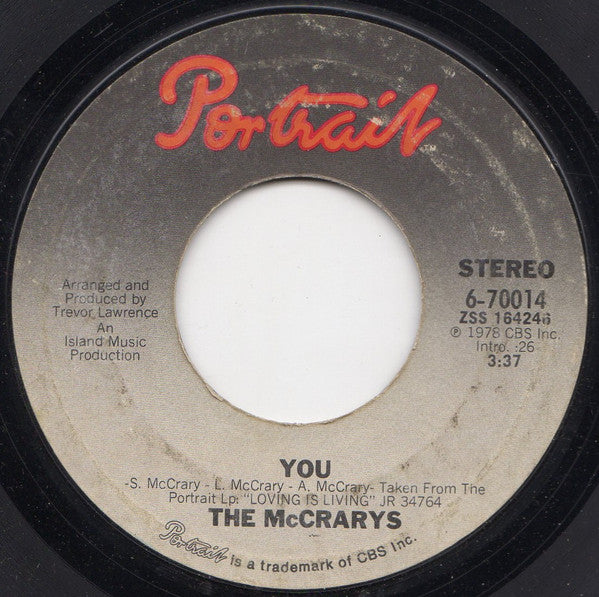 McCrarys, The - You - 1978