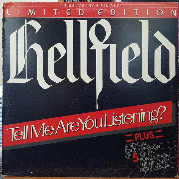 Hellfield - Tell Me Are You Listening? - 1979
