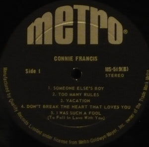 Connie Francis - Connie Francis