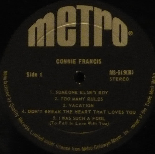 Connie Francis - Connie Francis