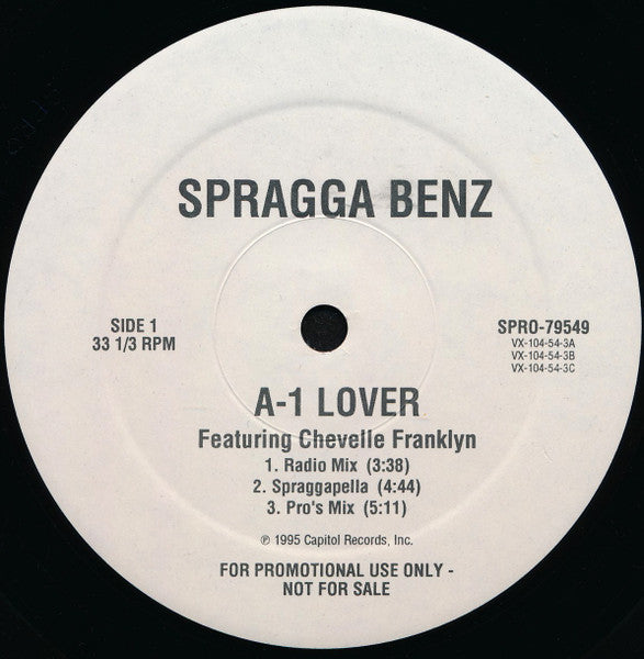 Spragga Benz - A-1 Lover
