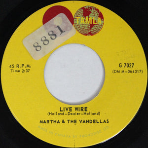 Martha Reeves & The Vandellas - Live Wire - 1964