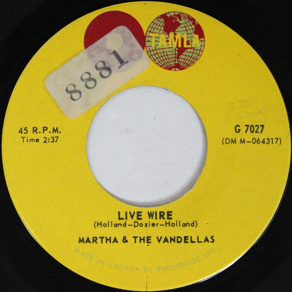 Martha Reeves & The Vandellas - Live Wire - 1964
