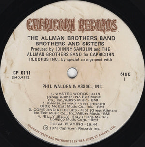 Allman Brothers Band, The - Brothers And Sisters - 1973