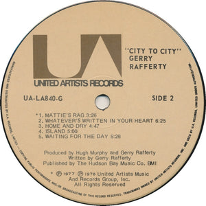 Gerry Rafferty - City To City - 1978