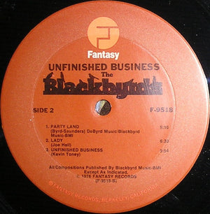 Blackbyrds, The - Unfinished Business - 1976
