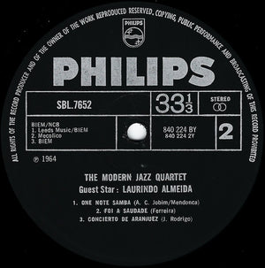 The Modern Jazz Quartet - The Modern Jazz Quartet Guest Star: Laurindo Almeida