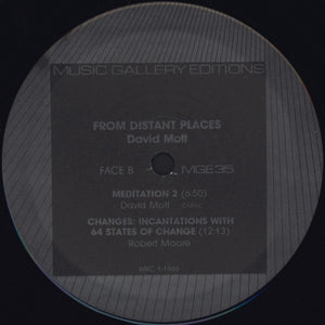 David Mott - From Distant Places - 1981