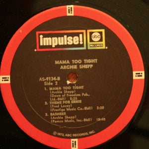 Archie Shepp - Mama Too Tight - 1972