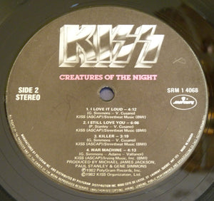 Kiss - Creatures Of The Night - 1985