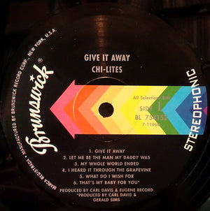 The Chi-Lites - Give It Away