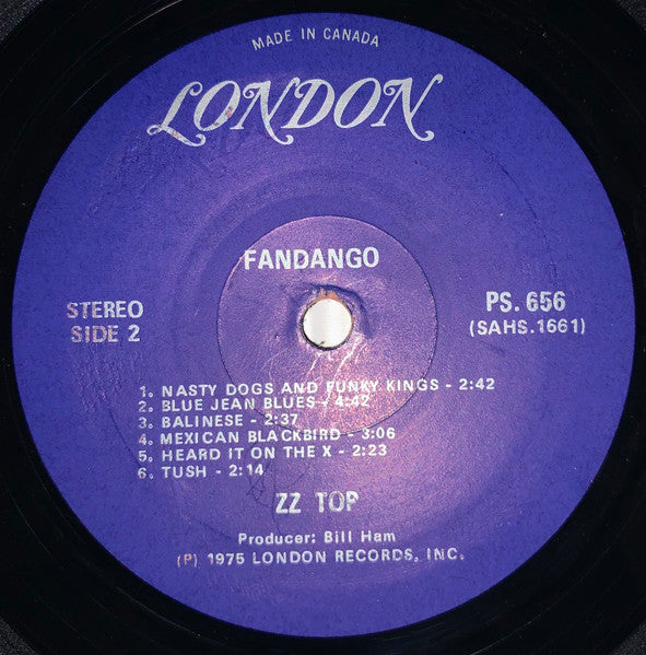 ZZ Top - Fandango! - 1975