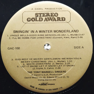 Hiltonaires, The With Tony Mansell Singers, The - Christmas Hits For Dancing / Swingin' In A Winter Wonderland -