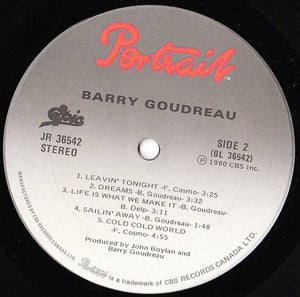 Barry Goudreau - Barry Goudreau - 1980