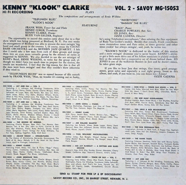 Kenny Clarke - Volume 2