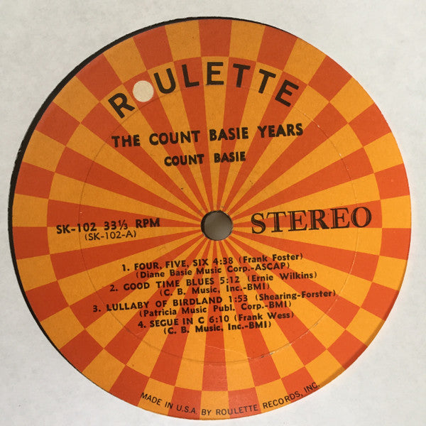 Count Basie - The Count Basie Years