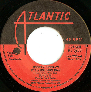 Boney M. - Hooray! Hooray! It's A Holi-Holiday / Mary's Boy Child
