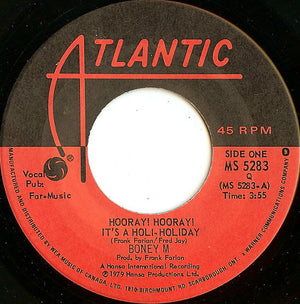 Boney M. - Hooray! Hooray! It's A Holi-Holiday / Mary's Boy Child - 1979