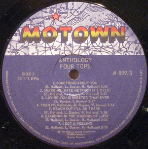Four Tops - Anthology - 1974