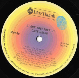 Dave Mason - Alone Together