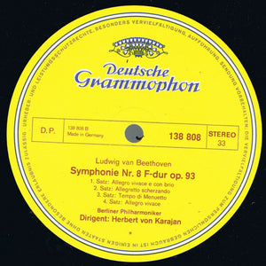 Ludwig van Beethoven - Berliner Philharmoniker / Herbert von Karajan - IX. Symphonie / Symphonie Nr. 8 -