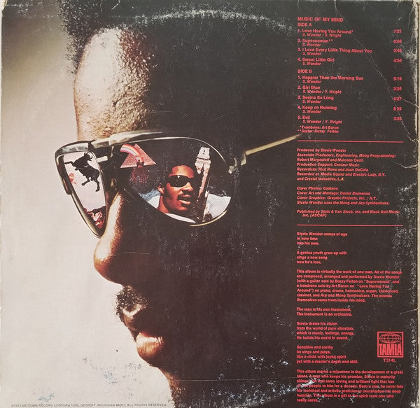Stevie Wonder - Music Of My Mind - 1972