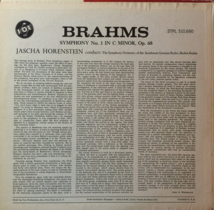 Johannes Brahms - Symphony No. 1