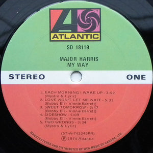 Major Harris - My Way - 1975