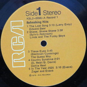 Various - Refreshing Hits - 1975