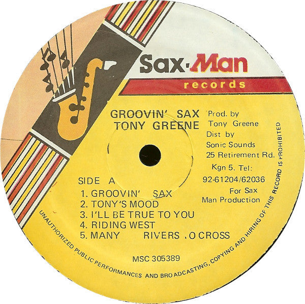 Tony Green (4) - Groovin Sax