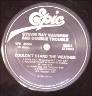 Stevie Ray Vaughan & Double Trouble - Couldn't Stand The Weather -