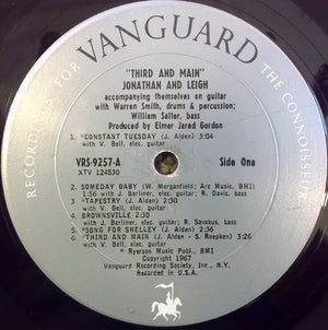 Jonathan And Leigh - Third And Main - 1967