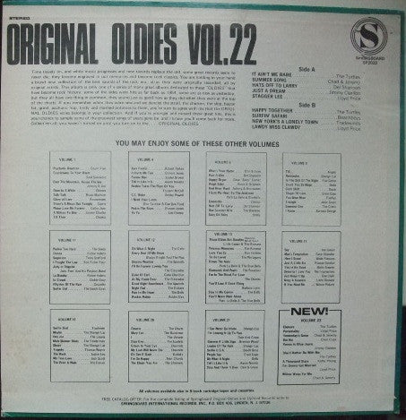 Various - Original Oldies Vol. 22