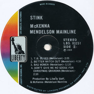 McKenna Mendelson Mainline - Stink - 1969