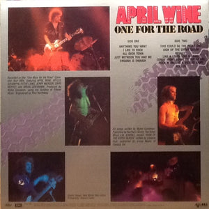 April Wine - One For The Road Vinyl Record