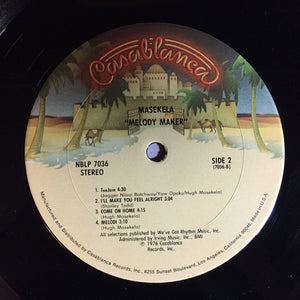 Hugh Masekela - Melody Maker - 1976
