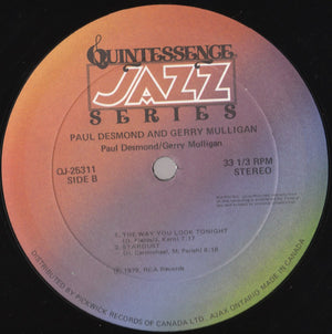Paul Desmond - Paul Desmond & Gerry Mulligan