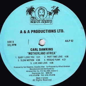 Carl Dawkins - Motherland Africa