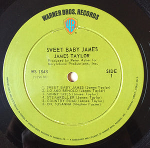 James Taylor - Sweet Baby James - 1970