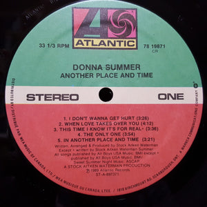 Donna Summer - Another Place And Time
