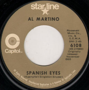 Al Martino - Spanish Eyes / Melody Of Love