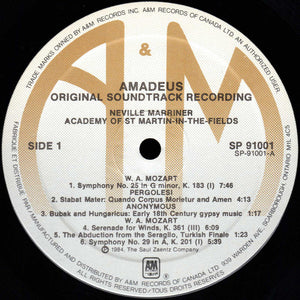 Sir Neville Marriner - Amadeus (Original Soundtrack Recording)